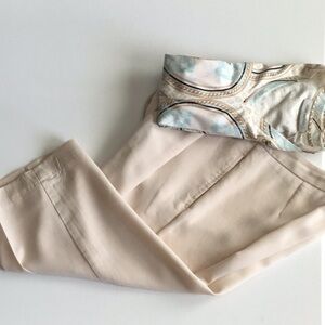 Anthropologie Cream Culottes